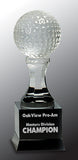 Crystal Golf Trophy - AwardsPlusGI