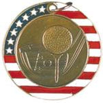 Stars & Stripes Style Medal - AwardsPlusGI