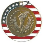 Stars & Stripes Style Medal - AwardsPlusGI