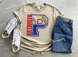 Baseball Letter Patriots Tee - AwardsPlusGI