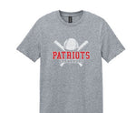 Crossed Bats Patriots 4 options: Tshirts & Hoodies
