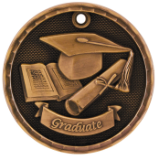 3D Style Medal - Academic - AwardsPlusGI