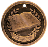 3D Style Medal - Academic - AwardsPlusGI