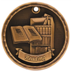 3D Style Medal - Academic - AwardsPlusGI