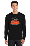 Long Sleeve Tee with Bandits Color Logo - Bandits