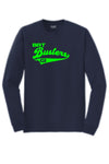 Long Sleeve Tee with Script Logo - Bat Busters