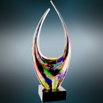 Art Glass Dual Point - AwardsPlusGI