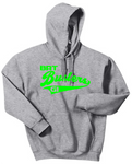 Adult Heavy Blend Hooded Sweatshirt with Logo - Bat Busters