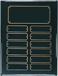 Gloss Black Perpetual Plaque - AwardsPlusGI