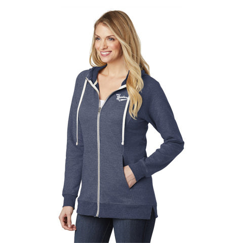 Women's Terry Full-Zip Hoodie - Bat Busters