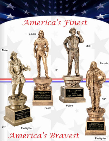 Police and Firefighter Awards - AwardsPlusGI