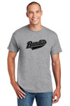 Short Sleeve Tee with Bandits Script Logo - Bandits