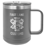 15 oz. Stainless Steel Coffee Mug - AwardsPlusGI