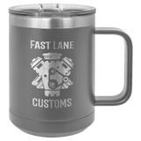 15 oz. Stainless Steel Coffee Mug - AwardsPlusGI