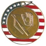 Stars & Stripes Style Medal - AwardsPlusGI