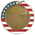 Stars & Stripes Style Medal - AwardsPlusGI