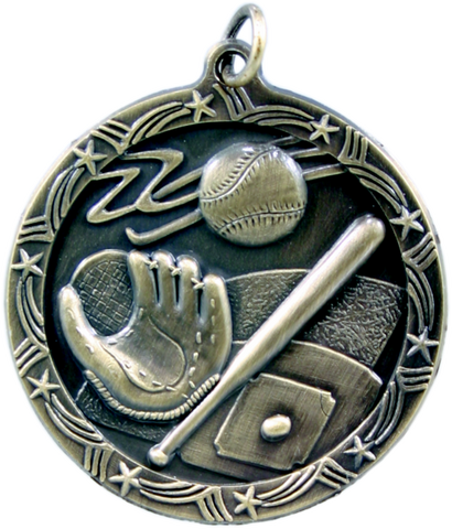 Shooting Star Medal - Large - AwardsPlusGI