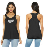BELLA+CANVAS ® Women’s Flowy Racerback Tank - Script Logo