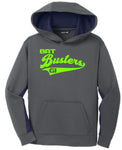 Sport-Tek® Sport-Wick® Youth Fleece Hooded Pullover - Bat Busters