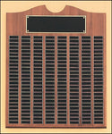 Solid Walnut Extra Large Perpetual Plaque - AwardsPlusGI